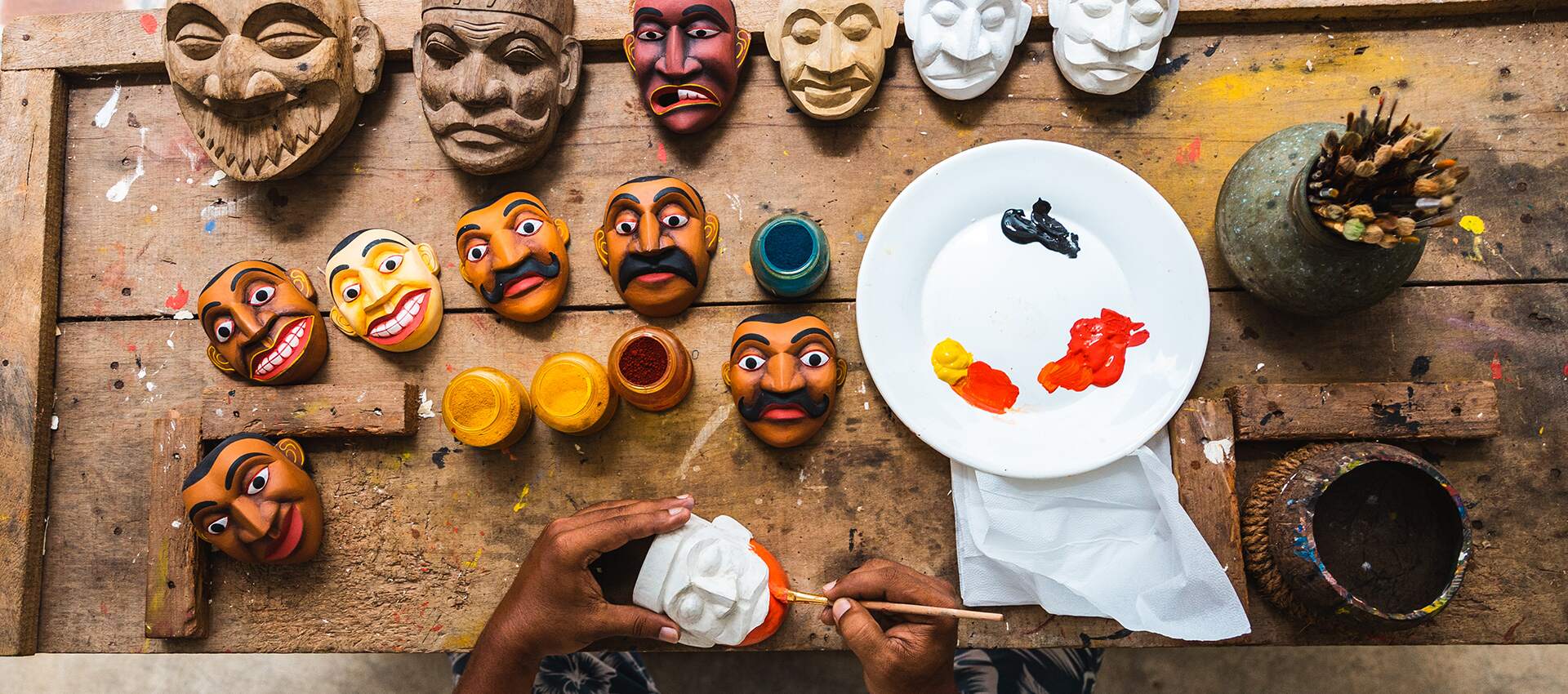 Make a Sri Lankan Mask